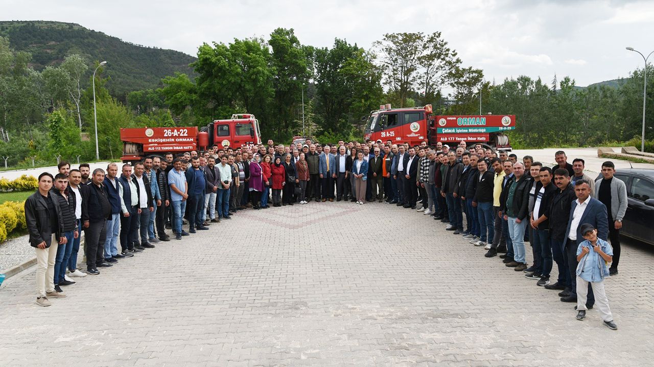 Eskişehir ve Afyonkarahisar'da görev yapan 333 orman işçisinin kadro sevinci