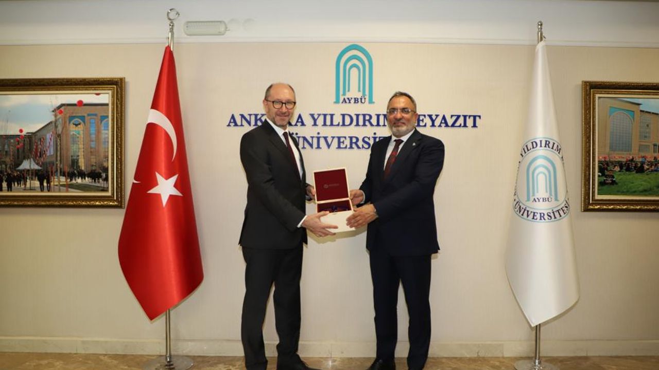 Rektör Erdal’dan Ankara Yıldırım Beyazıt Üniversitesi'ne ziyaret