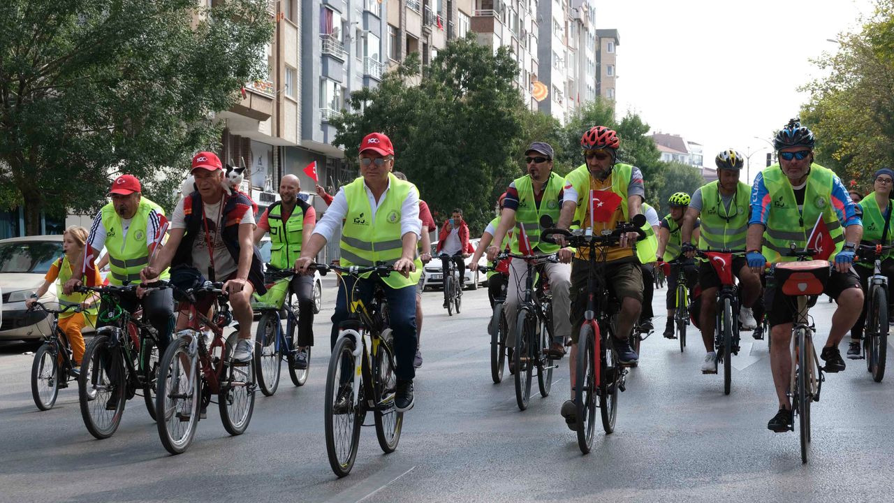 ETO'dan kurtuluş anısına bisiklet turu