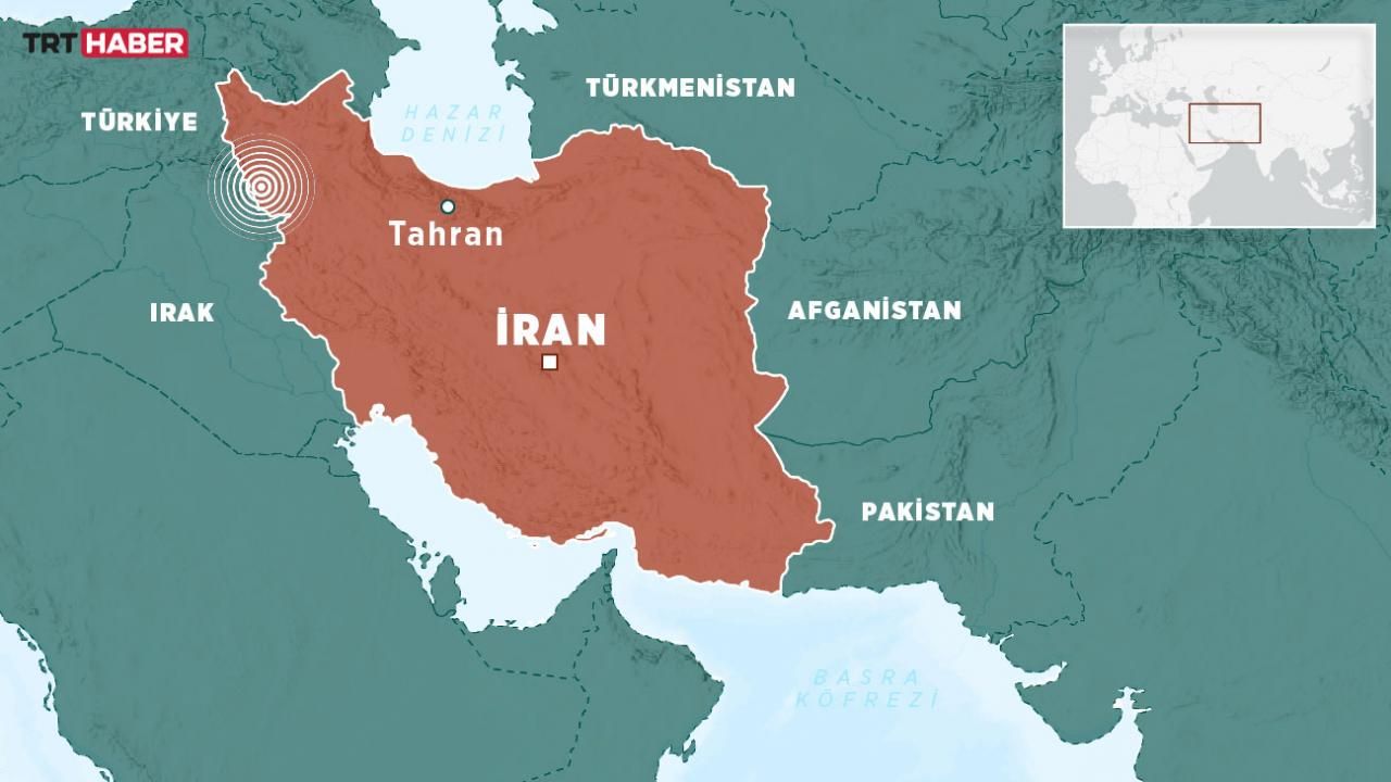 İran'da 5,3 büyüklüğünde deprem