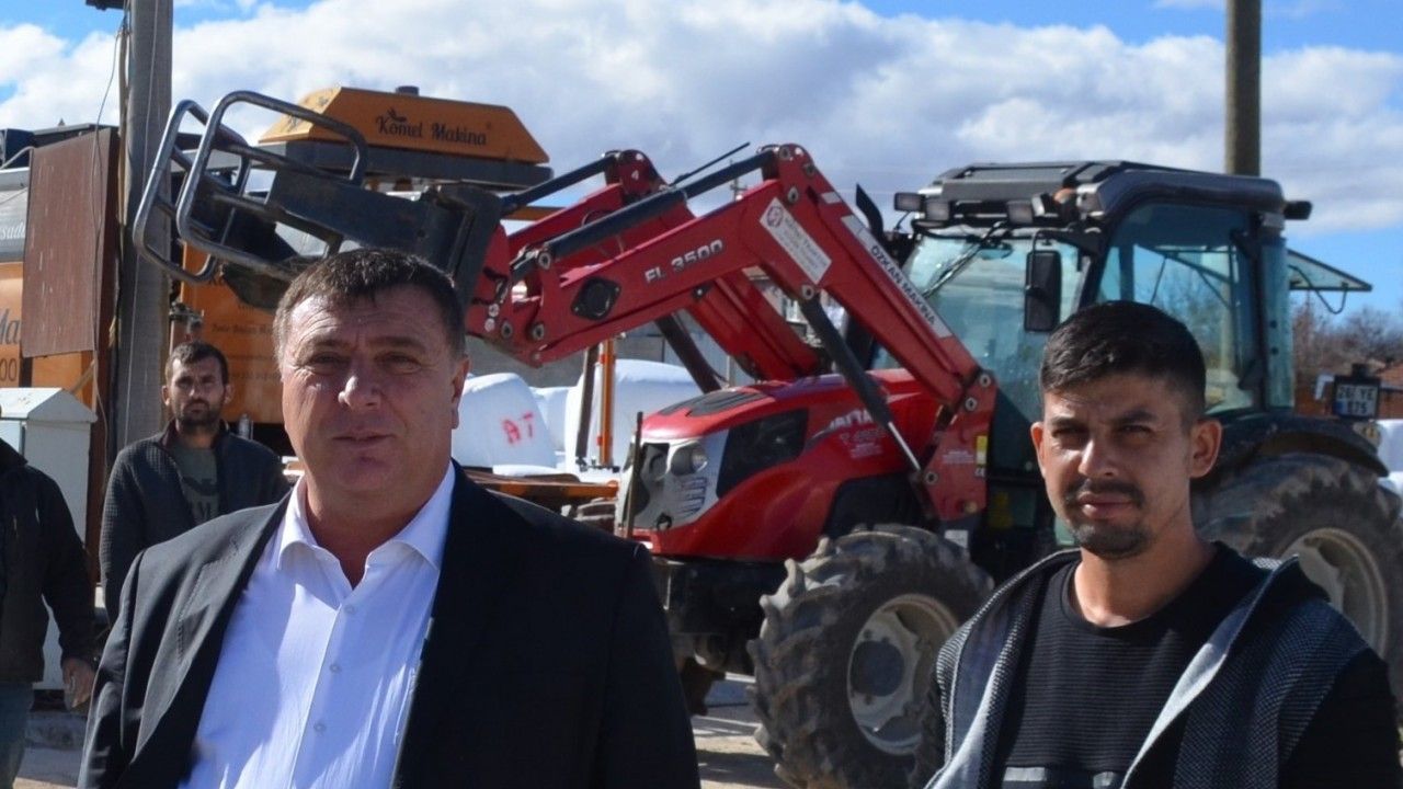 Başkan Özkan Alp’ten üreticiye büyük destek