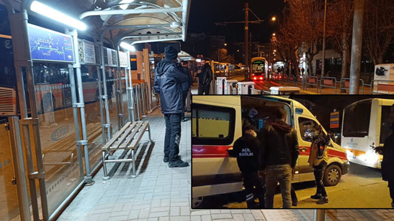Eskişehir tramvayındaki anons ekipleri harekete geçirdi