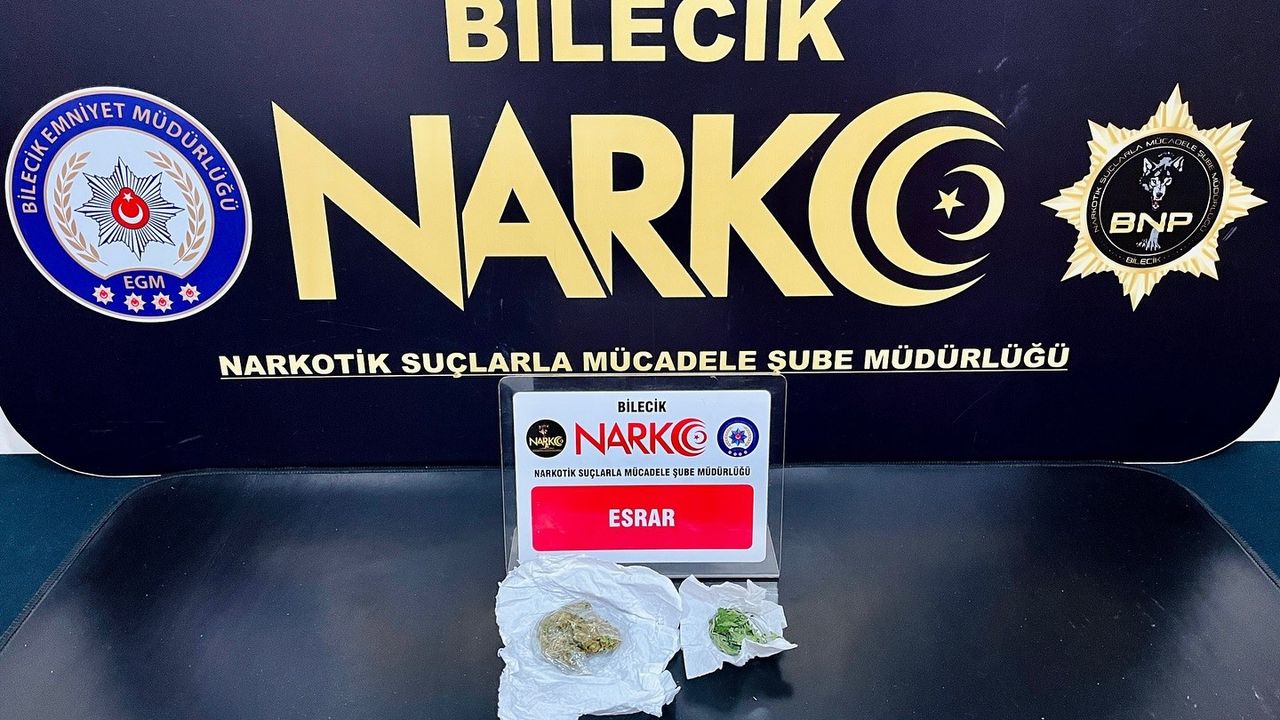 Bilecik'te zehirli madde operasyonu!