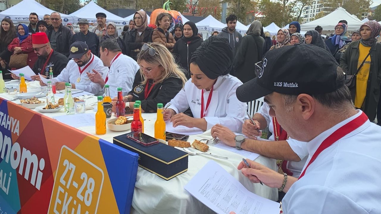 Kütahya 2. Gastronomi Festivali renkli etkinliklerle başladı