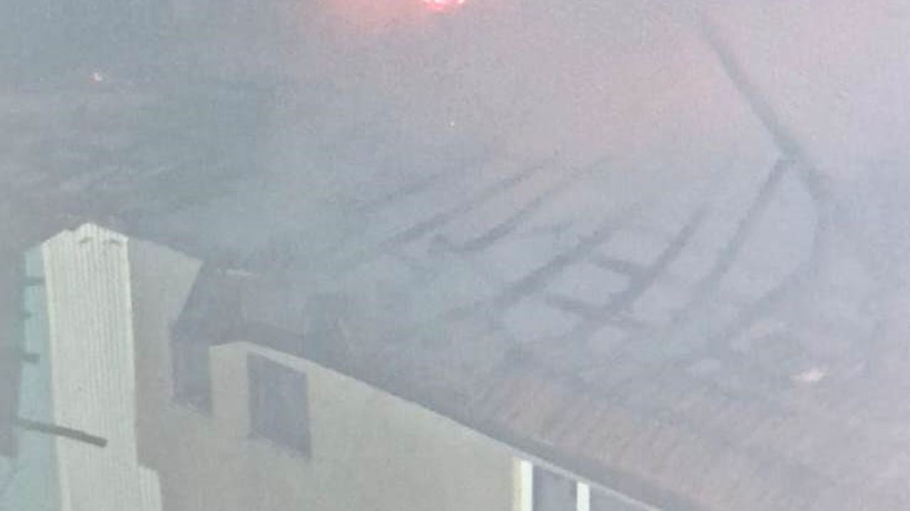 Kütahya’da yangın paniği