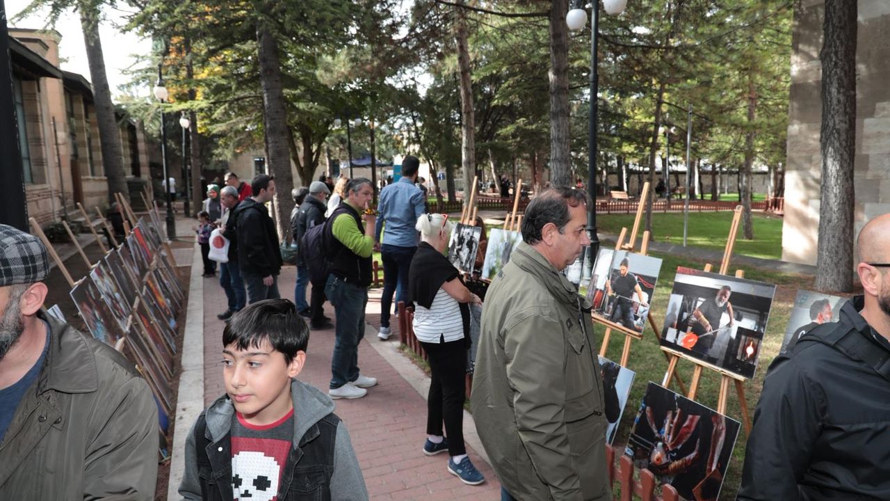 Odunpazarı’nda cam ve lületaşı festivalleri sergilerle final yaptı
