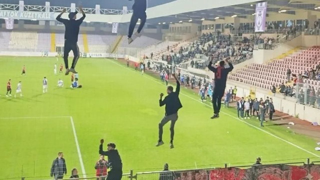 Eskişehirspor taraftarının kutlaması dünya gündeminde