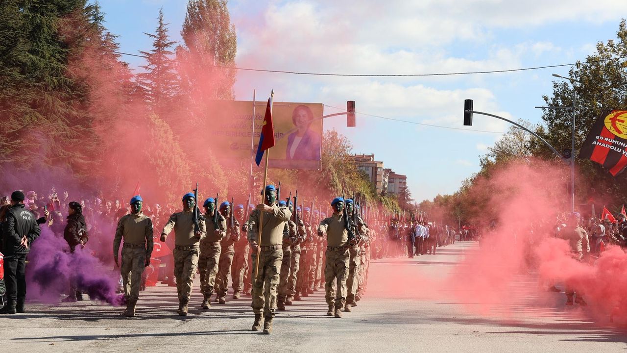 Eskişehir’de Cumhuriyet Bayramı coşkusu!