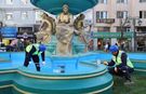 Eskişehir’in süs havuzlarında çalışma