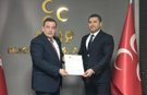 Bozüyük İlçe Başkanlığı’nda bayrak değişimi!