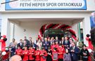 Efsane futbolcu Fethi Heper’in adı okula verildi