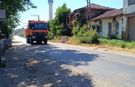 Bilecik’te sıcaktan asfalt eridi!