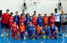 Küçük basketbolcular karşı karşıya geldi