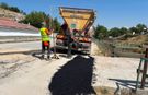 Seyitgazi’de doğalgaz sonrası asfalt mesaisi başladı