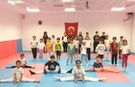 Karate çalışmaları sürüyor