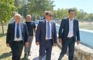 Sakarbaşı'ndaki su seviyesi düşüşü gündemde: Ayhan Sezer bölgeyi inceledi