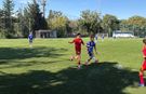 Küçük futbolcu talihsiz bir sakatlık geçirdi