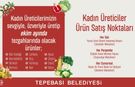 Eskişehir'de kadın üreticilerin emeği tezgahlara taşınıyor: 3 noktada satışta