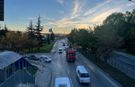 Eskişehir çevreyolunda akşam saatlerinde değişmeyen manzara