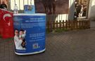 DMD hastası Arel Mustafa için Eskişehir’de bağış standı açıldı
