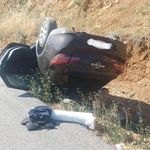 Bilecik’te araç takla attı, 2 kişi yaralandı