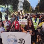 Bisikletliler kortejde yerini aldı