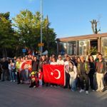 Zafer Bayramı’nda motosiklet korteji coşkusu