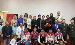 Askerlik hayali kuran özel gereksinimli çocuklar için eğlence düzenlendi