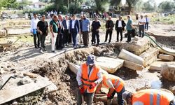 Vali Işın, Aizanoi Antik Kenti^ni gezdi