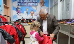 İhtiyaç sahibi bin çocuğa mont ve bot yardımı yapıldı