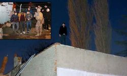 Eskişehir'de hareketli gece: Hapis cezasından kaçtı, çatıya çıktı!