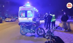 Eskişehir'de motosiklet sürücüsü genç kıza çarptı!