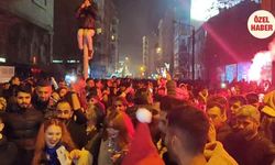 Eskişehir'de yeni yıl coşkusu sokaklara taştı