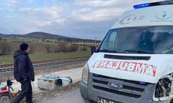 Tavşanlı’da ambulans ile hafif ticari araç çarpıştı: 1 yaralı
