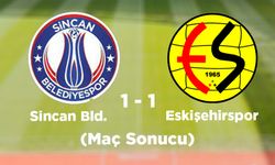 Sincan Belediyespor - Eskişehirspor maçı (Geniş Maç Özeti)