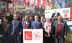 Eskişehir'de Saadet Partisi, Erbakan'ı andı