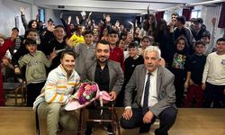 Burak Sakçı, miniklere tecrübelerini aktardı