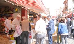 Eskişehir'de bayram alışverişi yoğunluğu