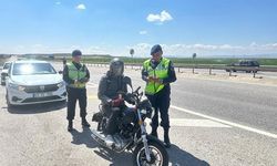 Eskişehir'de motosiklet sürücülerine ceza yağdı!