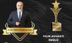 Emirdağlı Avukat Yaşar Karamahmutoğlu yılın avukatı seçildi!