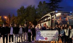 Anadolu Üniversitesi öğrencileri deprem bölgesinde kütüphaneler kurmak için yola çıktı