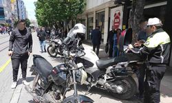 Eskişehir’de 52 motosiklet ve motorlu bisiklet sürücüsüne işlem uygulandı