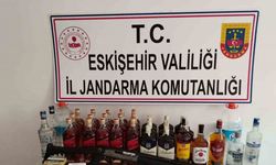 Eskişehir'de kaçak alkol satan kişiye operasyon!