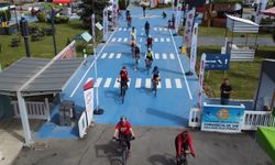 Eskişehir'de Atatürk'ü anmak için 100 kilometre pedal çevirdiler!