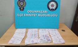 Eskişehir'de hırsızlık yapan 2 kişi çaldıkları paralarla birlikte yakalandı