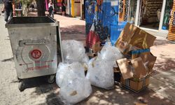 Eskişehir'in o caddesi çöple doldu!