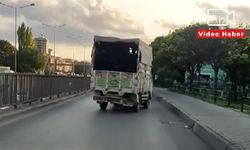 Eskişehir trafiğinde görülmemiş mangandalık!