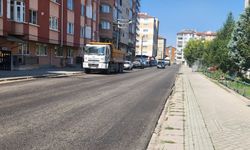 Eskişehir'de o cadde asfaltlandı