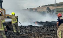 Bursa'da gökyüzünü kapatan yangın!