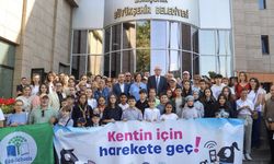 Eskişehir'de üç belediye başkanı Avrupa Hareketlilik Haftası'nda yürüdü!